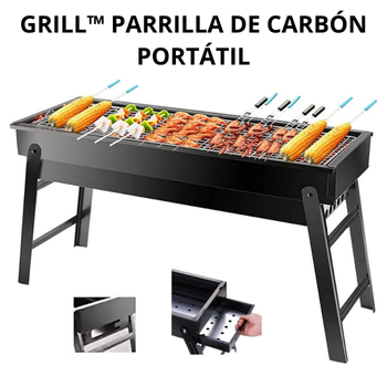 GRILL™ PARRILLA DE CARBÓN PORTÁTIL